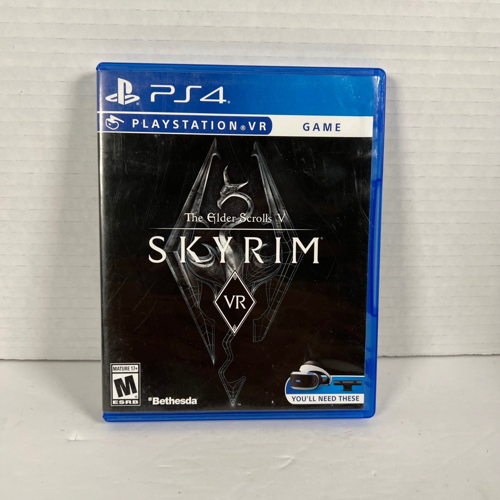 The Elder Scrolls V‎ Skyrim VR Sony PlayStation 4 PS4 Game Bethesda 2017